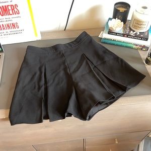 J. Crew flowy black shorts